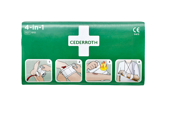 Cederroth 4-in-1 Blood Stopper (10-pack)