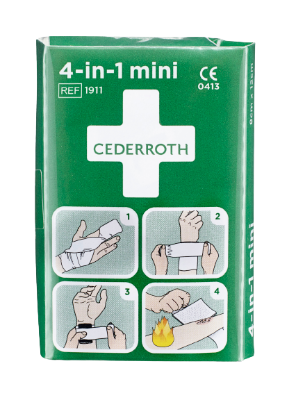 Cederroth 4-in-1 Mini Blood Stopper (10-pack)