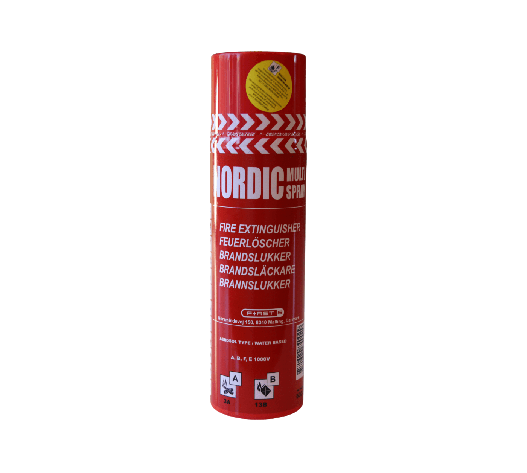 Nordic Multi-Fire Extinguisher in Can - EU Approved (12 pack)
