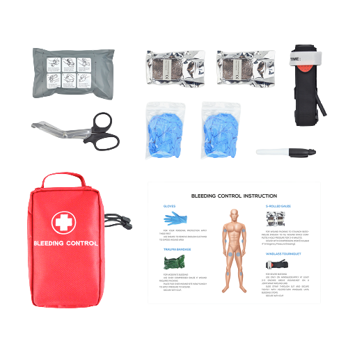 Nordic Bleeding Control Kit - First Aid Kit for Bleeding