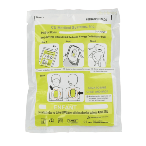 CU Medical Ipad NF 1200 Pediatric Electrodes