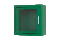 ARKY Metal cabinet with alarm, green, for indoor use