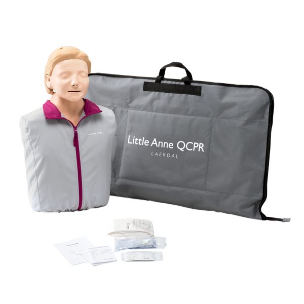 Laerdal Little Anne QCPR light skin tone, 1 piece