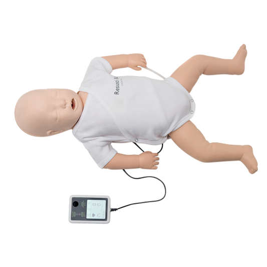 Laerdal Resusci Baby QCPR, with bag