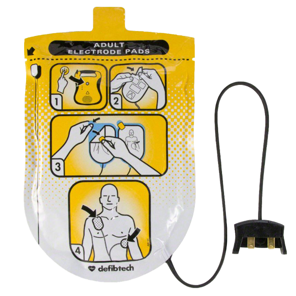 Defibtech Lifeline AED electrodes