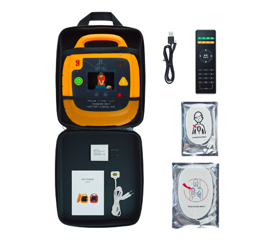 Nordic AED Trainer - Defibrillator Trainer with Color Screen
