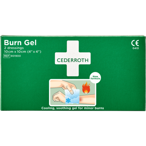 Cederroth Burn Gel Dressing, 2 pieces 10x10cm